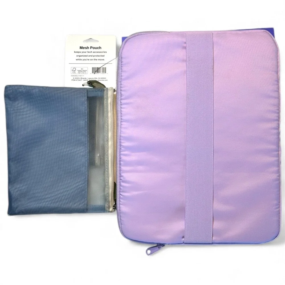 U Brands‎ Micro Mesh Tech Pouch and Up & Up Tablet Sleeve Bundle